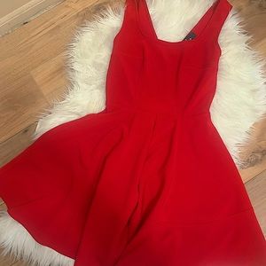 Lulus home before daylight red dress